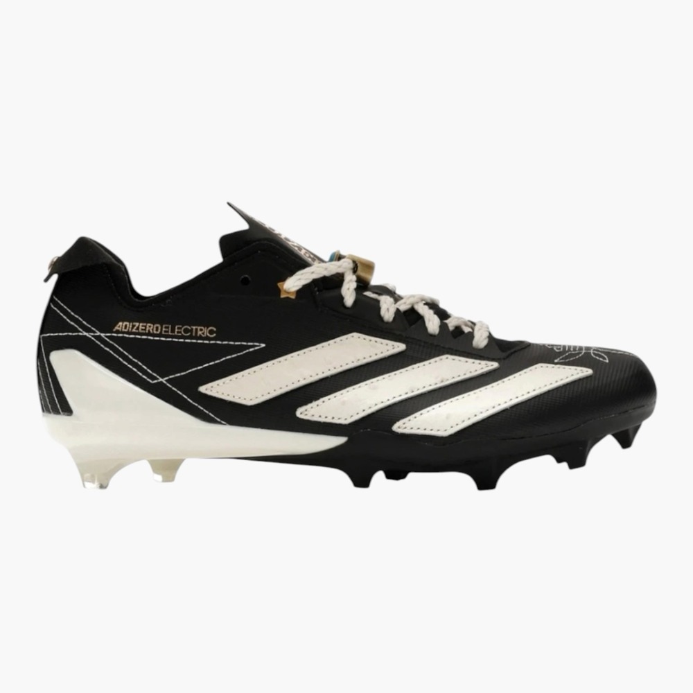 Size 7.5- adidas Adizero Electric II Rodeo Black Off White JQ3969